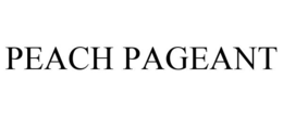PEACH PAGEANT