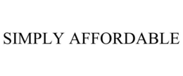 SIMPLY AFFORDABLE