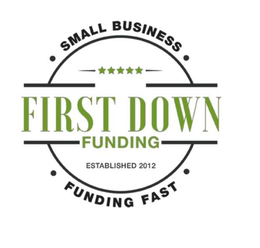 FIRST DOWN FUNDING · SMALL BUSINESS · FUNDING FAST · ESTABLISHED 2012