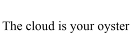THE CLOUD IS YOUR OYSTER