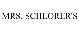 MRS. SCHLORER'S