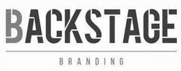 BACKSTAGE BRANDING