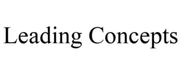 LEADING CONCEPTS