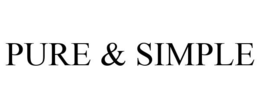 PURE & SIMPLE