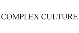 COMPLEX CULTURE