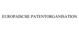 EUROPAISCHE PATENTORGANISATION