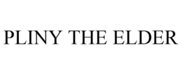 PLINY THE ELDER