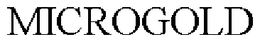 MICROGOLD