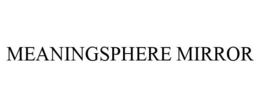 MEANINGSPHERE MIRROR