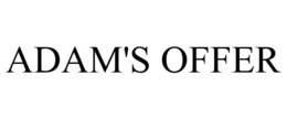 ADAM'S OFFER