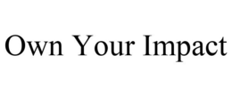 OWN YOUR IMPACT