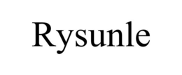 RYSUNLE