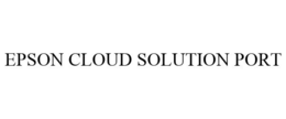 EPSON CLOUD SOLUTION PORT
