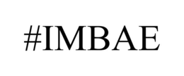 #IMBAE