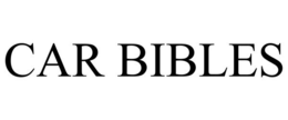 CAR BIBLES