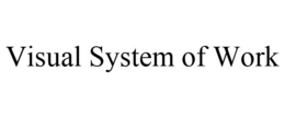 VISUAL SYSTEM OF WORK
