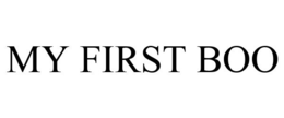 MY FIRST BOO