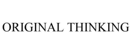 ORIGINAL THINKING