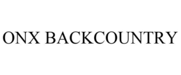 ONX BACKCOUNTRY