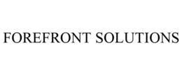 FOREFRONT SOLUTIONS