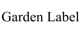 GARDEN LABEL