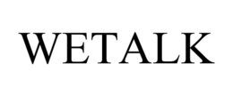 WETALK