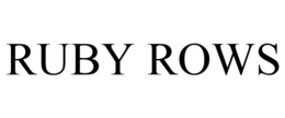 RUBY ROWS