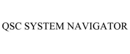 QSC SYSTEM NAVIGATOR