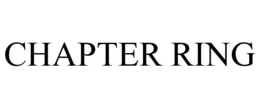 CHAPTER RING