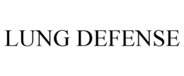 LUNG DEFENSE