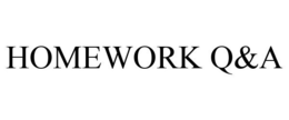HOMEWORK Q&A