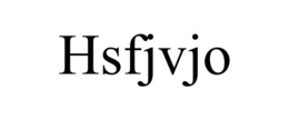HSFJVJO