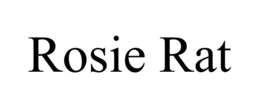 ROSIE RAT