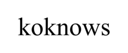 KOKNOWS