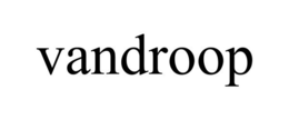 VANDROOP