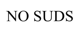 NO SUDS