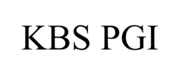 KBS PGI