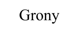 GRONY