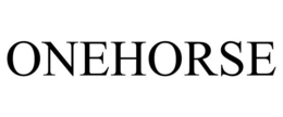 ONEHORSE