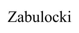 ZABULOCKI