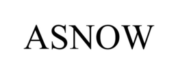 ASNOW