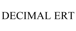 DECIMAL ERT