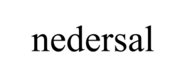 NEDERSAL