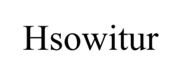 HSOWITUR