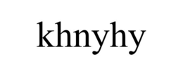 KHNYHY