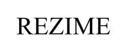 REZIME