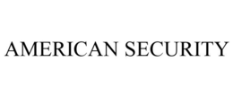 AMERICAN SECURITY