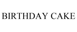 BIRTHDAY CAKE