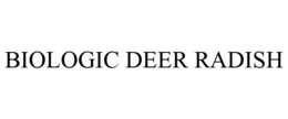 BIOLOGIC DEER RADISH