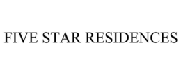 FIVE STAR RESIDENCES